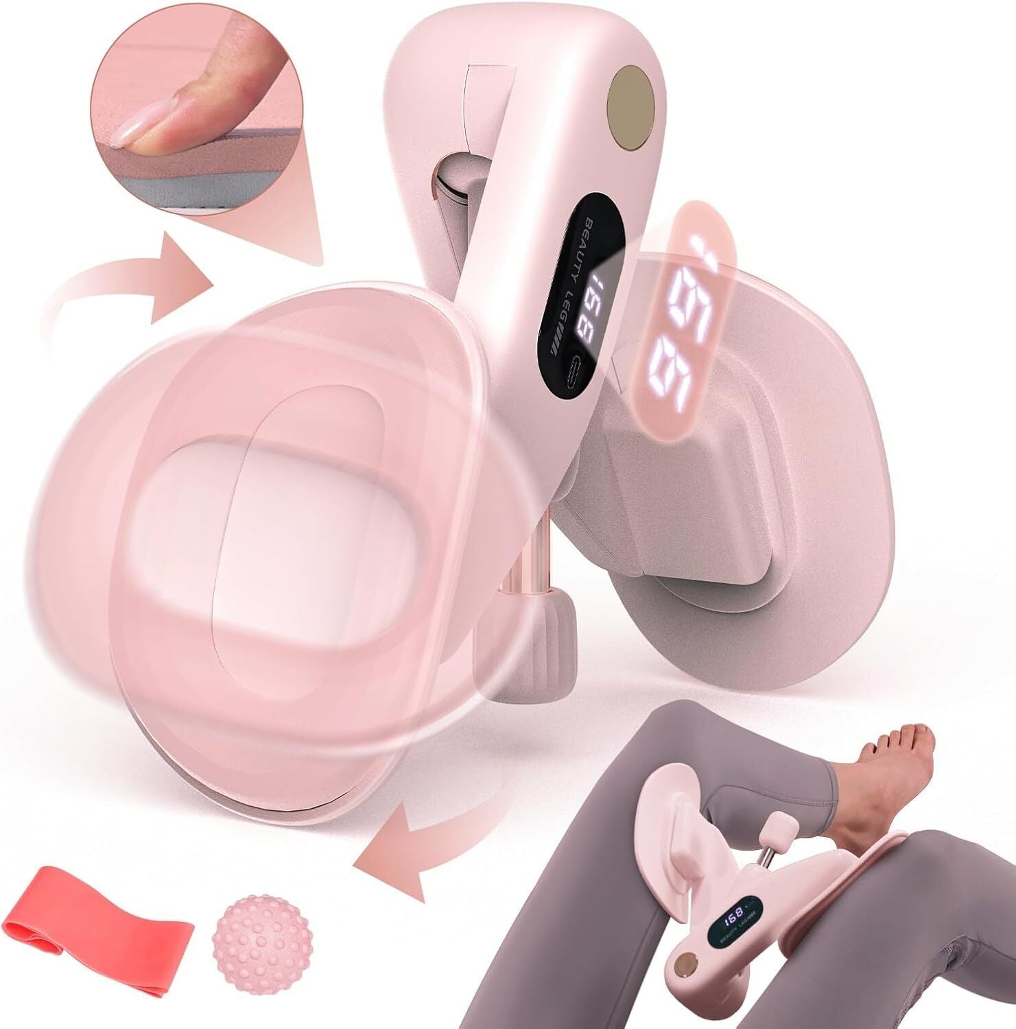 Thigh Hip Trainer Master for Kegel Exerciser Arm Leg Hip Inner Thigh Home Gym