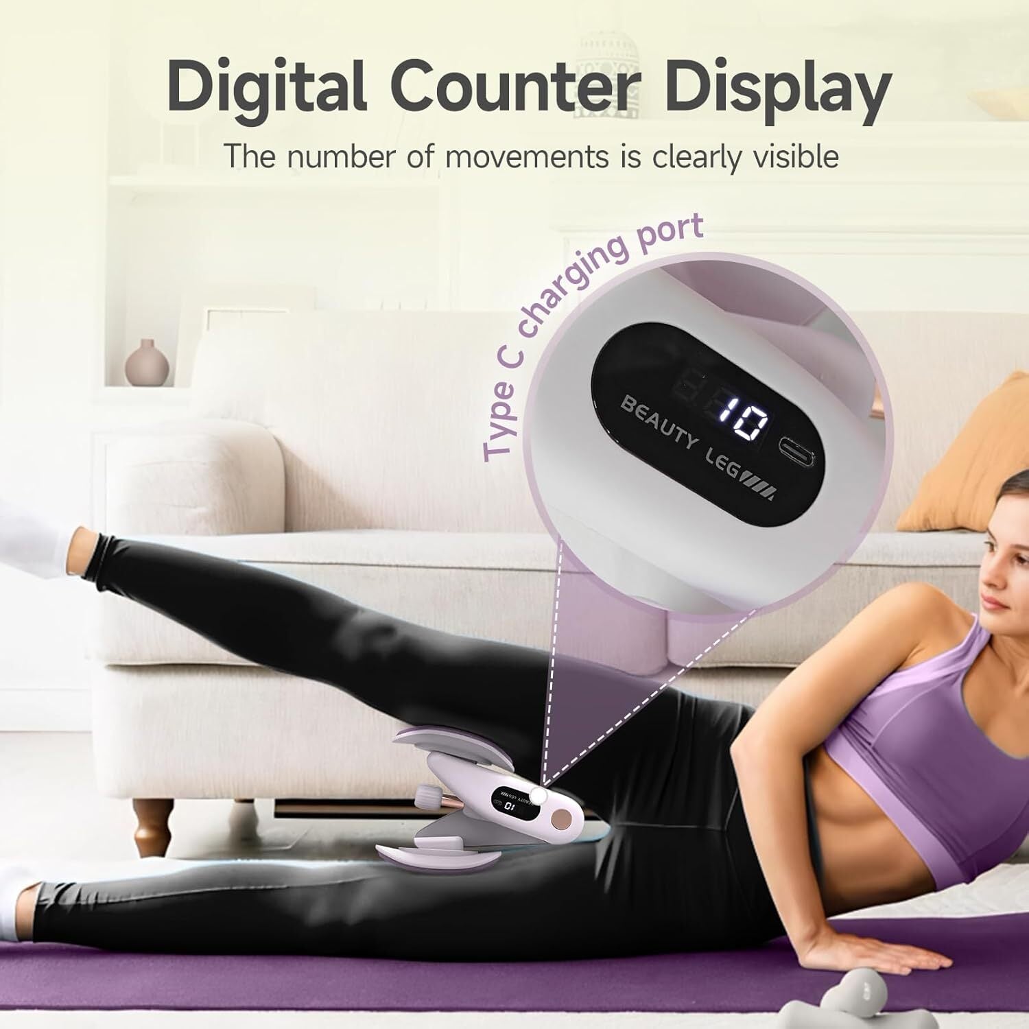 Thigh Hip Trainer Master for Kegel Exerciser Arm Leg Hip Inner Thigh Home Gym